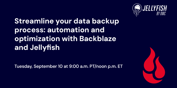Streamline your data backup process with Backblaze and Jellyfish