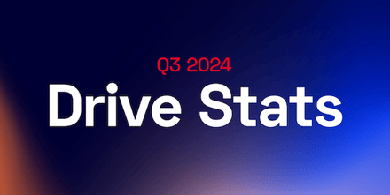 Drive Stats for Q3 2024