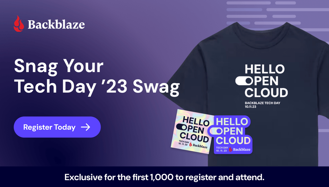 Snag Your Tech Day 23 Swag