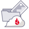 icon - upload file folder