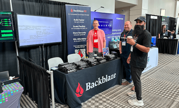 Backblaze team at GlueCon