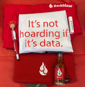 Backblaze Community care package example