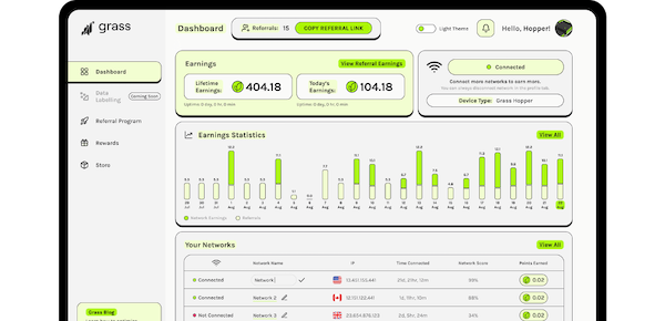 Grass Network Screenshot