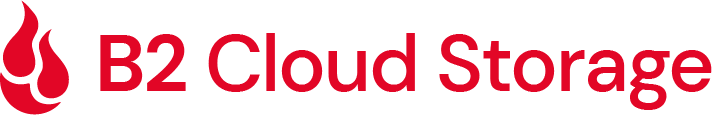 Backblaze Flame Logo B2 Cloud Storage